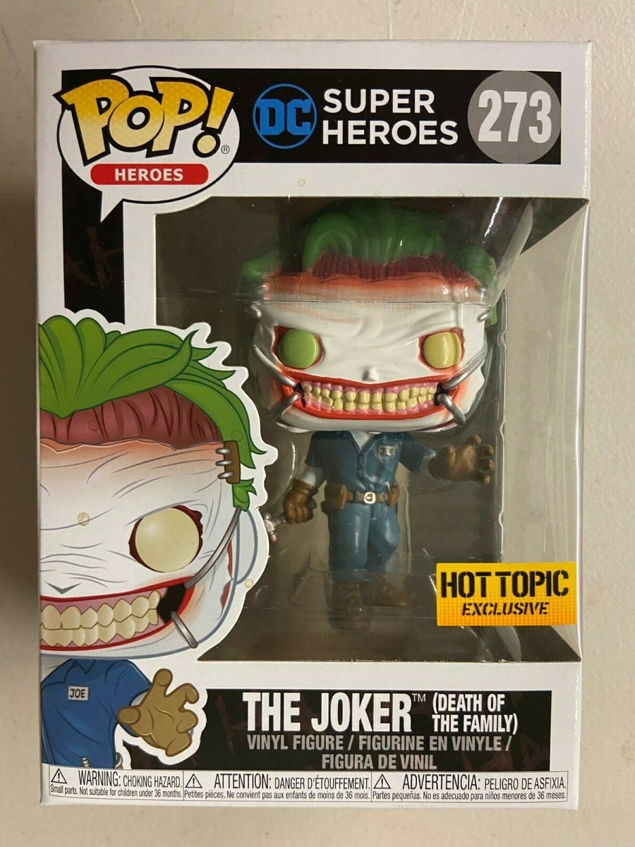 Funko Pop! Joker Death of the Family Figure Hot Topic Exclusive