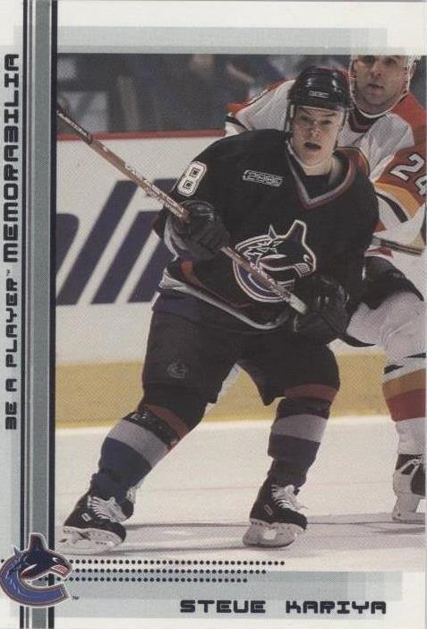 2000-01 In the Game Be A Player Memorabilia - Steve Kariya #86 - 1 of 1