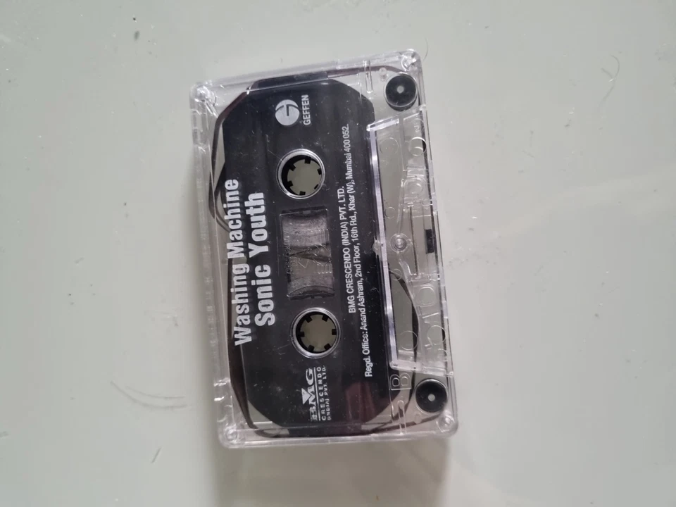 Sonic Youth Washing Machine INDIA EDITION CLAMSHELL CASSETTE RARE Tape - Image 3 of 4