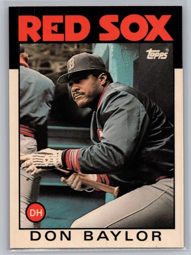 1986 Topps Traded Don Baylor Tiffany #6T - Picture 1 of 2