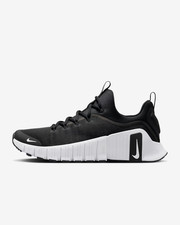 Nike Free Metcon 6 Black White Men  s Size 12 FJ7127-001