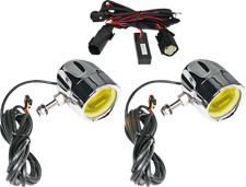 Custom Dynamics Probeam Fog Light Chrome Yellow Lens 1-14 Cree Pb-fog-bcm-yc Custom Dynamics Probeam Fog Light Chrome Yellow Lens 1-14 Cree Pb-fog-bcm-yc