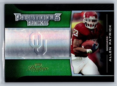 Allen Patrick 2008 Prestige Playoff #PPI-33 Prestigious Picks Green /100