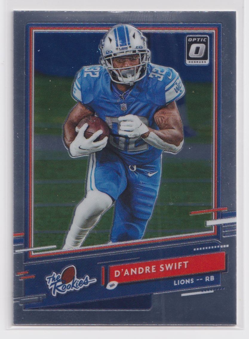 2020 Donruss Optic The Rookies D'Andre Swift RC #TR-DS