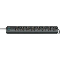 Brennenstuhl 1153300128 Steckdosenleiste Mit Schalter 8Fach Schwarz Schutzkon...