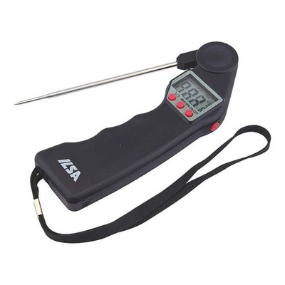 Professionelles Digitales Thermometer Mit Einstellbarer Sonde -50° +300°C Ilsa