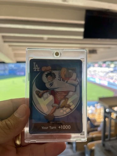Los Angeles Dodgers One Piece Luffy Don Promo Card 7/2/26 Pre-Order