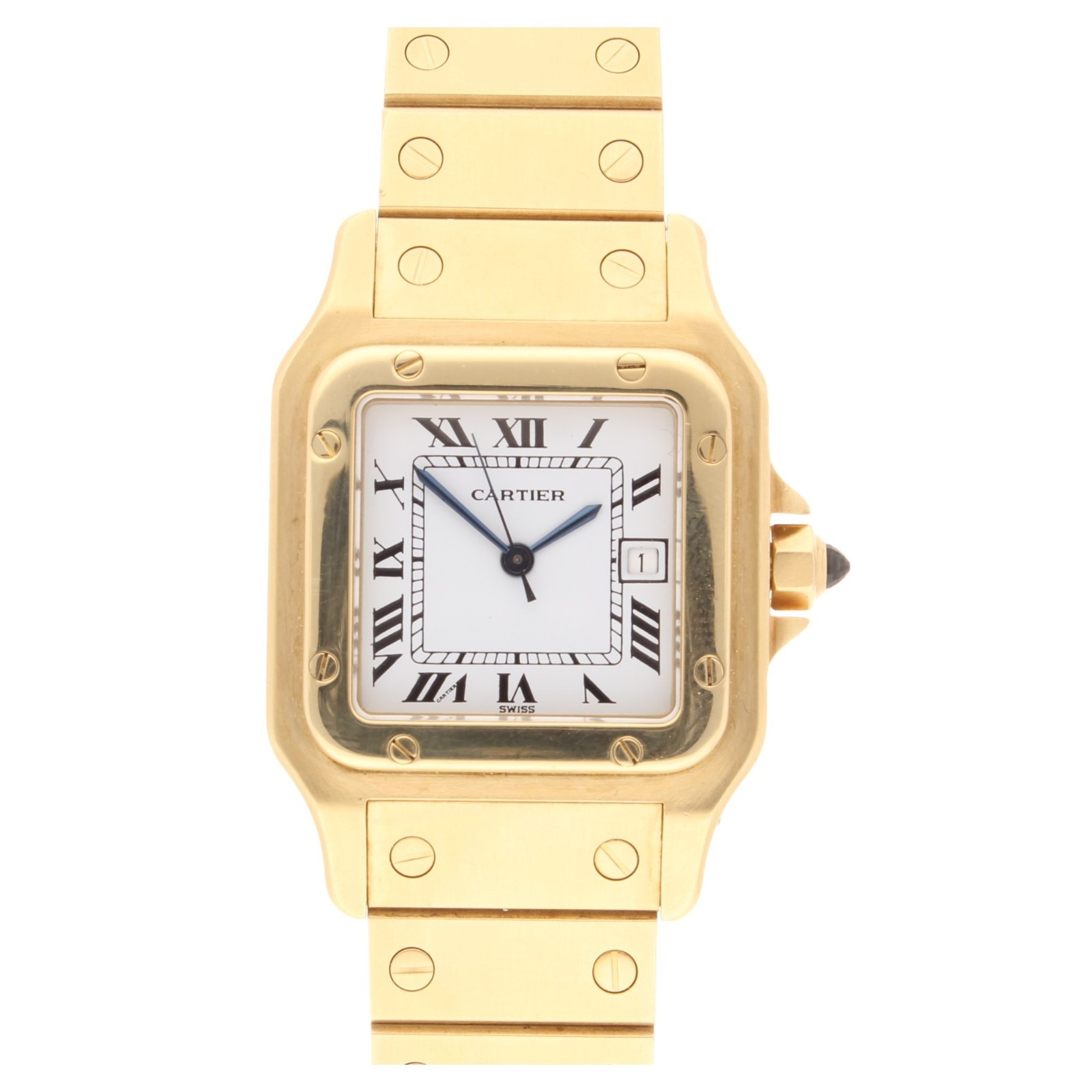 Cartier Santos Carree 18ct Yellow Gold