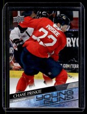 2020-21 Upper Deck Series 2  Young Guns Chase Priskie Rookie #473