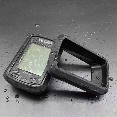 Computer Silikon Hülle Fahrrad Tacho Stoppuhr Cover 1 Stück Schwarz GPS