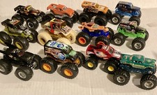 Hot Wheels Monster Jam Monster Trucks 1:64 Lot Of 12