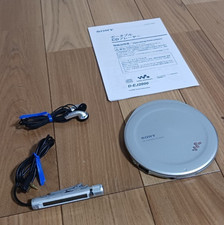 SONY D-EJ2000 Walkman portable CD player CD-R/RW Digital Audio system Silver