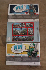 Lego Jurassic World Instruction Manual 75916 1 & 2 and 75915 Manuals ONLY