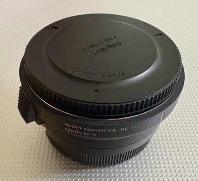 Sigma MC-11 Mount Converter Lens Adapter Canon EF Mount Lens to Sony E Mount