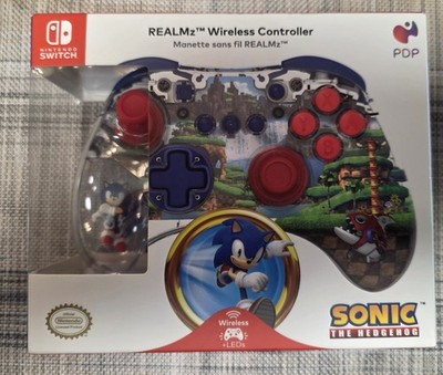 Sonic the Hedgehog PDP Realmz Wireless Controller for Nintendo Switch - New