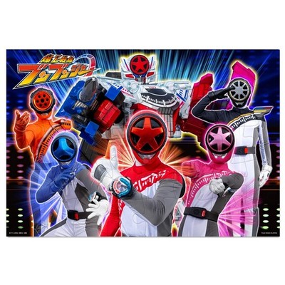Tenyo (Tenyo) [Hergestellt in Japan] Kinderpuzzle: Lauf! Bakujo Sentai Bunbu