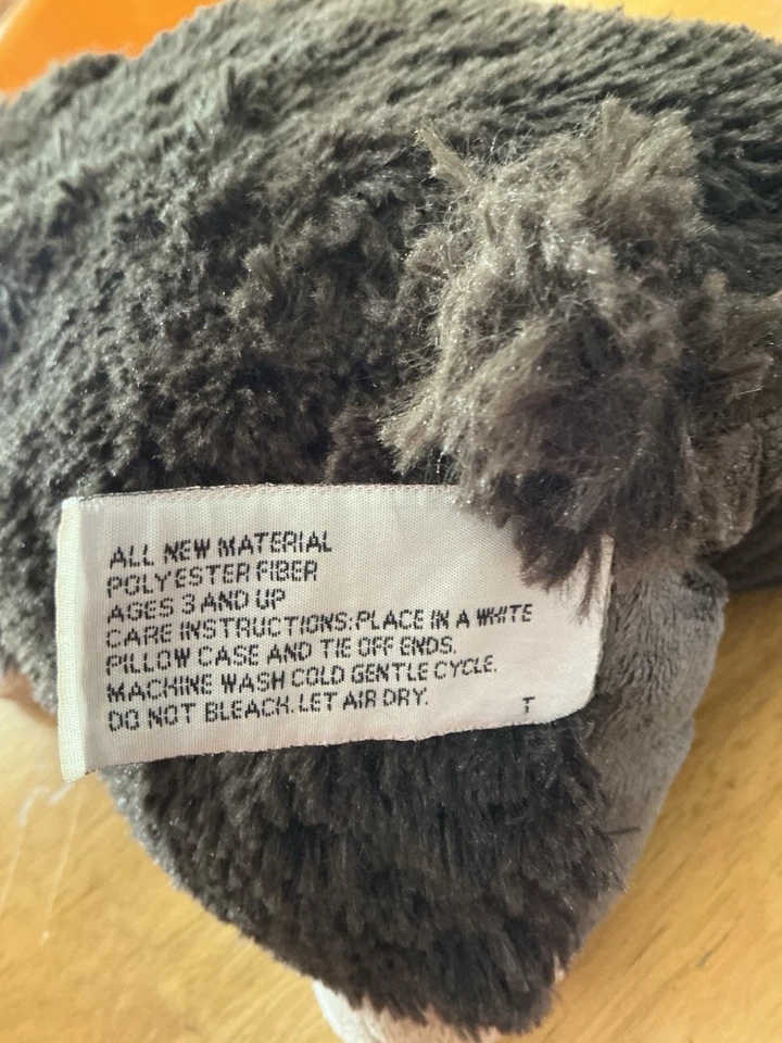 Pillow Pets Peewees Plush Silly Monkey Brown 11” - 2010 - Brown/Tan Monkey - Image 3 of 4