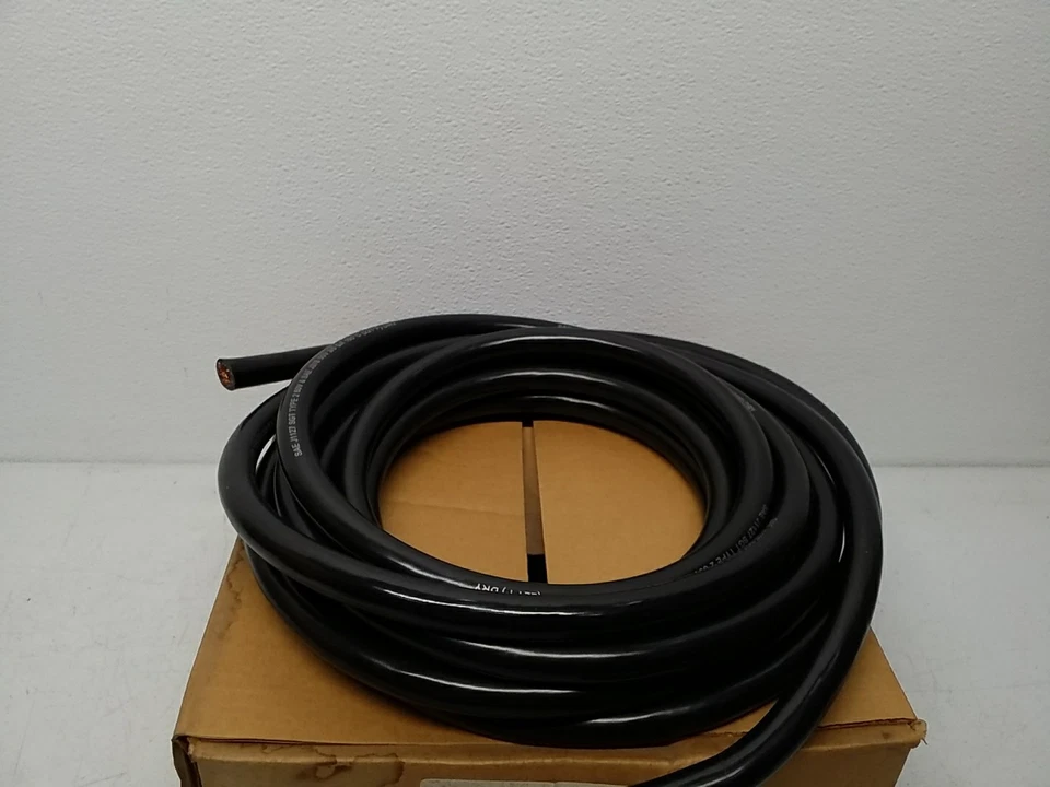 Deka 04636 Black Starter Battery Cable 3/0 AWG 25 Ft – Heavy-Duty Power Wire - Image 2 of 4