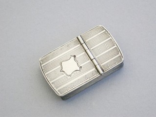 Early Victorian Silver Vesta Case. By Francis Clark Birmingham 1849.