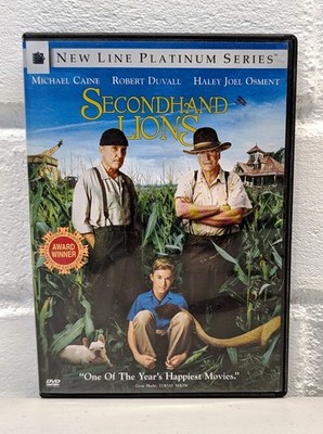 Secondhand Lions Platinum Series DVD Widescreen/Full Screen + Extras 2003