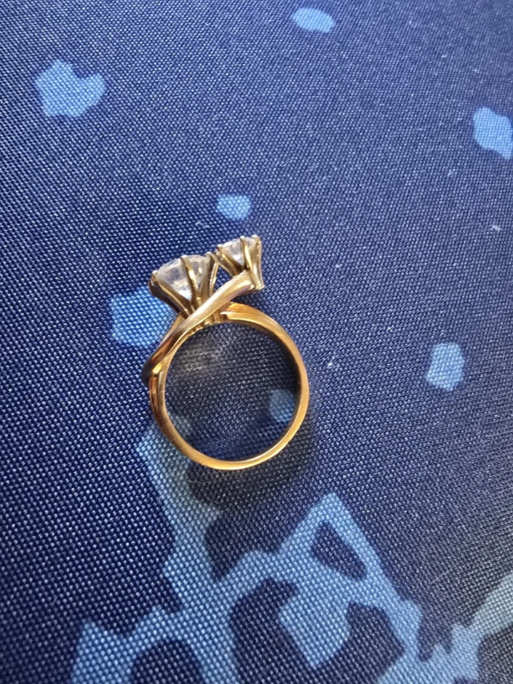 14 K Yellow Gold Lab Grown Diamond Size 4 - Image 2 of 3