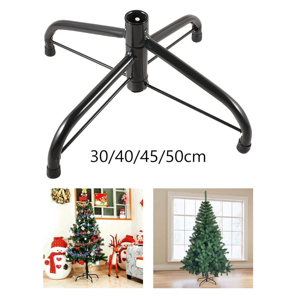Accessoires de support d'arbre de noël de remplacement en métal, vacances de - Photo 1/1