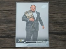 2024 Upper Deck AEW Samoa Joe Photo Variant Rare Insert  #39