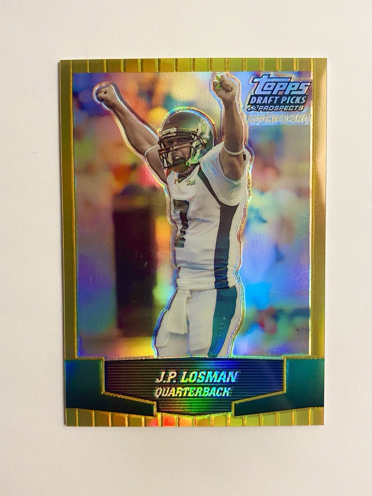 JP Losman Topps Draft Picks & Prospects #132 Gold Chrome
