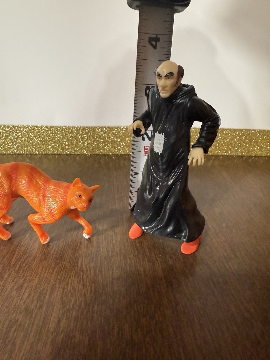 The Smurfs Escape From Gargamel GARGAMEL and AZRAEL Pvc figures