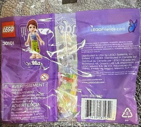 LEGO Friends 30101 Mia's Skateboard Minifigure Polybag Toy Set NEW SEALED