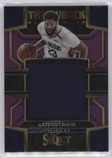 2022 Panini Select Throwback Memorabilia Purple Prizm 59/99 Anthony Davis 11es
