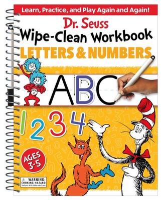 Dr. Seuss ~ Dr. Seuss Wipe-Clean Workbook: Letters and Numbers 9780525572251