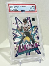 2022 Clearly Donruss - Nu-Clear Tom Brady #N1 PSA 10 Gem Mint Rare Insert Pop 6!