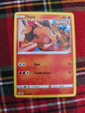 Pokemon Card Battle Styles Holographic Cosmo's  Tepig 023/163