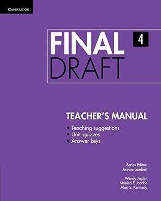 Final Draft Level 4 Teacher's - Paperback, by Asplin Wendy; Jacobe - Very Good