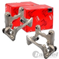 2X TRW Bremssattel Halter TrÄGer Hinten Links Rechts Passend FÜR Audi Q3 Seat