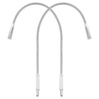  2pcs Flexible USB -Laptop -Licht mit LED -Augenschutz USB -Tastaturlampe mit