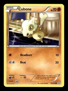 Cubone Marowak Pokemon Card! Rare Holo/Reverse Holo GX EX Choose Your Cards!