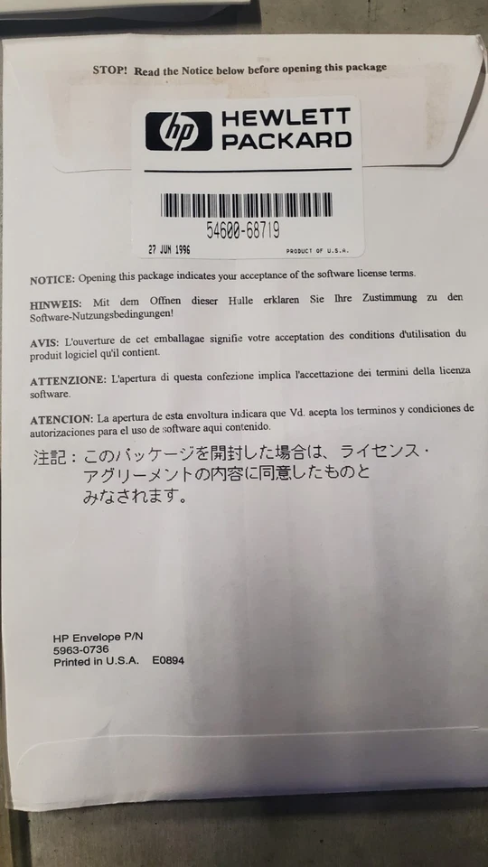 Discos de exemplos de programação HP/Agilent NOVOS E USADOS 8711B 8712B 8713B E MAIS - Imagem 4 de 4