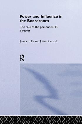 Power and Influence in the Boardroom