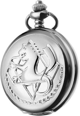 Fullmetal Alchemist Pocket Watch with Chain Box for Cosplay Accessories Anime...