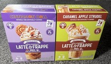 FROZEN BEAN COMBO PACK CINNAMON ROLL  CARAMEL APPLE STRUDEL LATTE  FRAPPE