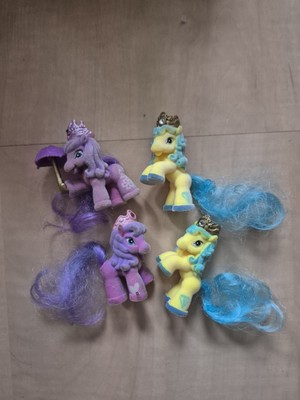 Filly Pferde mit Haaren   4 Figuren aus der Haar-Serie   (Set4)
