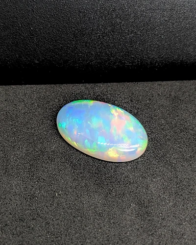Real Ethiopian Welo Opal 9 Ct Loose Oval Cabochon Gemstone 20x15mm for Jewelry image 7