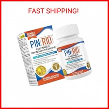 PinRid Pyrantel Pamoate Dewormer for Humans - 250mg, Pinworm Medicine for Adults