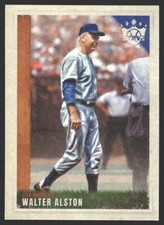 Walter Alston #13 2022 Panini Diamond Kings Los Angeles Dodgers