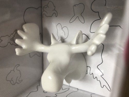 Brand New White Moose Zoo Animal Coat Hook Jewellery Hook - Picture 2 of 4