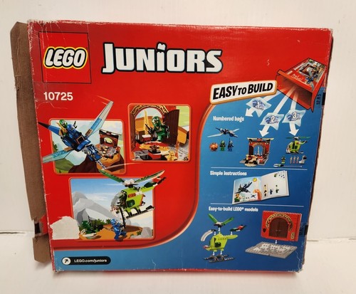 Lego 10725 Juniors Damaged Box Ninjago Lost Temple - sealed bags, open box - Picture 2 of 2