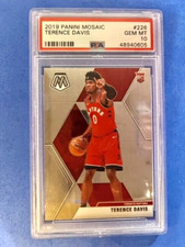 NBA - Terence Davis 2019 Panini Mosaic RC PSA 10 - Raptors