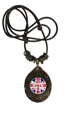 London COA on Union Jack Expandable Eva Pendant Necklace